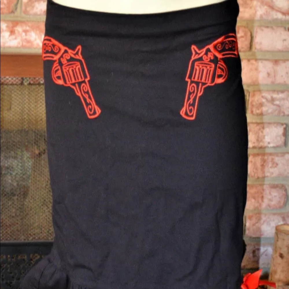 Paper doll productions rockabilly skirt s